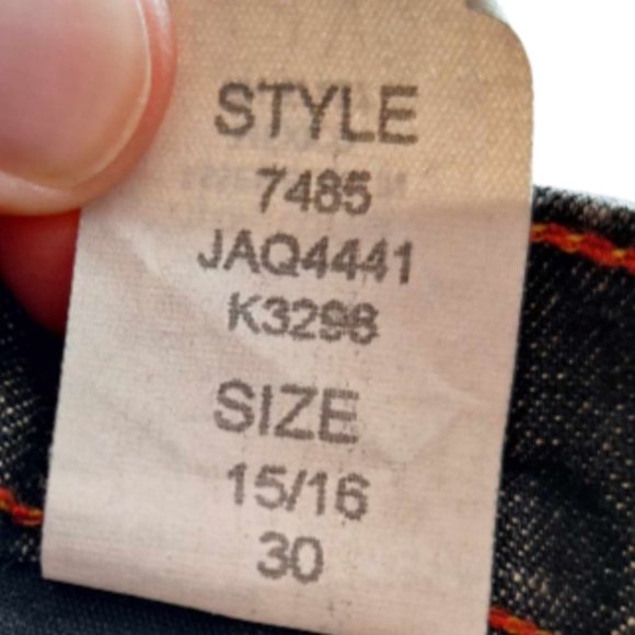 dELIA*s by Dolls Kill Distressed Black Denim Mid-Rise Jeans Size 15/16, … - Picture 10 of 12